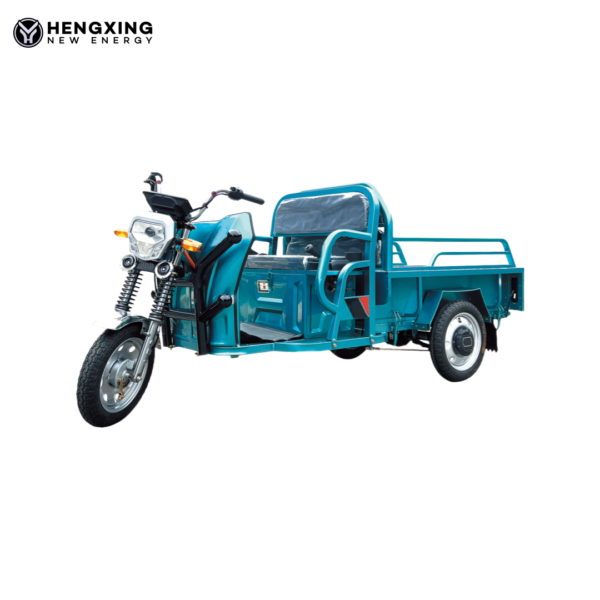 HengXing Electric Cargo Tricycle – Open Bed for Heavy-Duty Transport