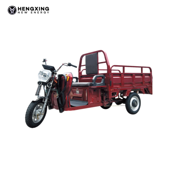 HengXing Open Cargo E-Tricycle – Perfect for Construction and Market Delivery