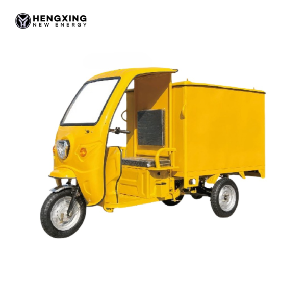 HengXing Electric Cargo Tricycle with Enclosed Box for Delivery Use