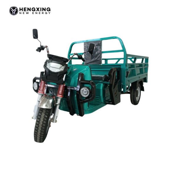 HengXing Electric Utility Tricycle – Open Cargo Bed for Farming and Delivery
