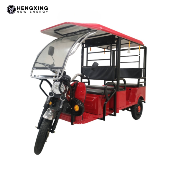 HengXing Smart Electric Auto Rickshaw – Long Range Battery & Modern Design